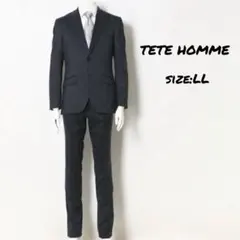TETE HOMME テットオム REGGIANI ストレッチ スーツ LLのサムネイル