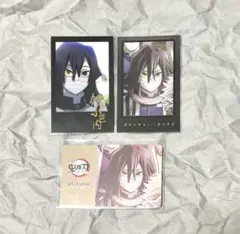 鬼滅の刃 伊黒小芭内 ダイニング お楽しみくじ チェキ風ブロマイド 柱