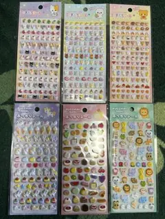 新品 ぷっちりシール、プッチもちシール 6枚まとめ売り
