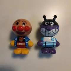 ブロックラボ　アンパンマンとバイキンマンのセット　めばえ付録