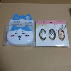 【画像8～9おまけ付】2点 ちいかわ ①ハイライター ②ミニフィギュア チャーム