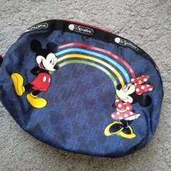 新品未使用　タグ付き　レスポートサック　ポーチ　ディズニー