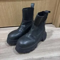 Rick Owens 37 黒　厚底ブーツ　ブーツのサムネイル