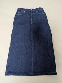 UNIQLO☆66☆スリット入りデニムロングスカート