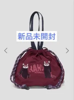 グラニフ　イカク　IKAKU イカクサボリ｜ストリングバッグ S