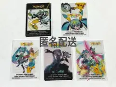 ポケミクライブ　ポケモン 初音ミク ららぽーと 特典 クリアカード 全5種