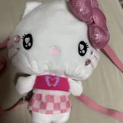 ハローキティ リボン付きぬいぐるみバッグ ユニバーサルスタジオジャパン