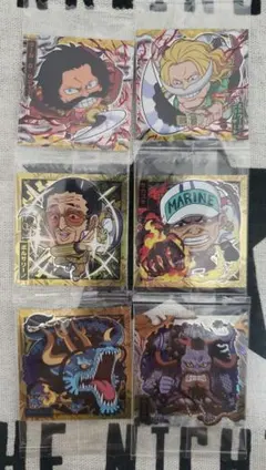 ワンピース ウエハース シール ロジャー ニューゲート ボルサリーノ サカズキ