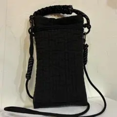 ハンドメイド ヌビスマホショルダーバッグ