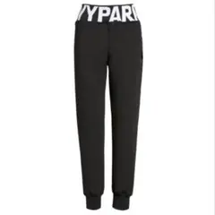 【新品タグなし美品】IVYPARK 黒ジャージパンツ