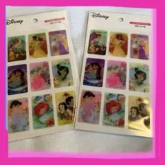 匿名配送お早めに！プリンセス3Dシール2枚（ラプンツェル3Dと変更可能です♪）