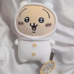ナガノのくま ちいかわにかぶられたぬいぐるみS うさぎ