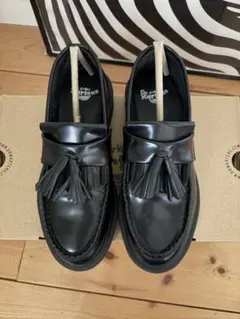 Dr. Martens ブラック タッセルローファー フリンジ付き 27㎝ - メルカリ