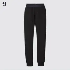 ユニクロ　＋J ドライスウェットパンツ　ブラック　L