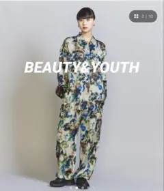 極美品✨ BEAUTY&YOUTH タイダイプリント カーゴパンツ M