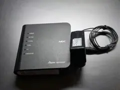 美品 完動品 NEC Aterm WG1200CR 無線LANルーター【箱無し】
