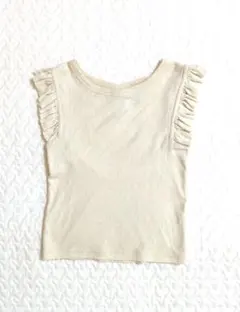 SOOR PLOOM 4y フリルＴ　ナチュラルのサムネイル