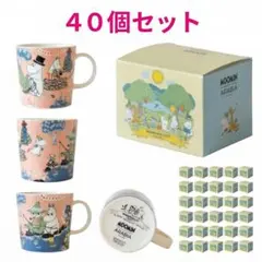 週末限定SALE【在庫少】ムーミンバレーパーク限定　アラビア　マグカップ　40個