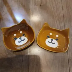 柴犬 豆皿 2枚セットのサムネイル