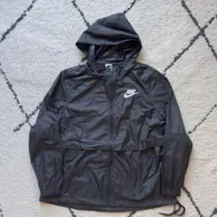 NIKE アノラック　マウンテンパーカー　ナイロン　ブラック　ランニング　L
