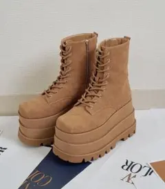 Darich ダーリッチ トリプルソールエンジニアブーツ キャメル Lサイズ