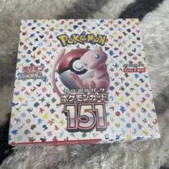 新品未開封ポケモンカード151 シュリンク付き1BOX