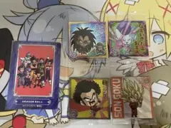 ドラゴンボール　シール　孫悟空　フリーザ　ゴタン　ラディッツ