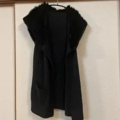 ファーベスト フード付き 黒