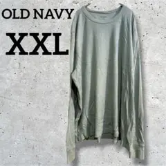 OLD NAVY 【XXL】長袖カットソー ブルーグレー