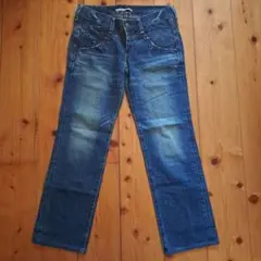 美品☆LEVI'S. LADY STYLE ☆ストレートデニム ブルー29インチ