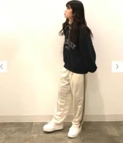 ジーユー　レディース　ハーフジップ　トレーナー　パーカー　カットソー　M