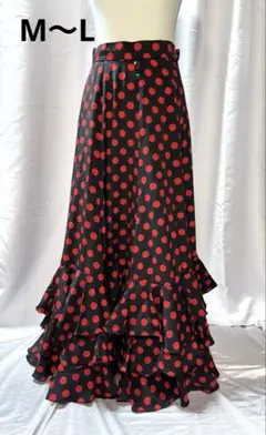 社交ダンス　スカート　ドット柄 新品》社交ダンス ドット柄 スカート 衣装 - メルカリ