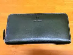 値下げ☆中古 ハッシュパピー ラウンド 長財布 HP0610 グリーン☆のサムネイル