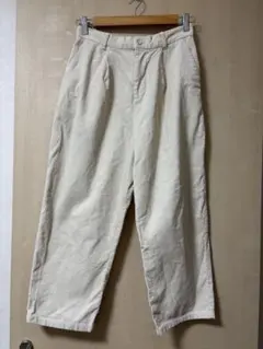 コーデュロイパンツ ワイドパンツ