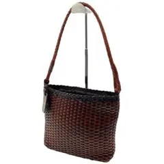 美品　ETRO　エトロ　編み込み　ワンショルダーバック　ブラウンのサムネイル