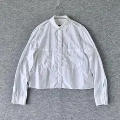 MM6 Maison Margiela クロップドシャツ 44 白 マルジェラ