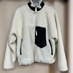 ANTIQULOTHES フリースジャケット ホワイト - メルカリ
