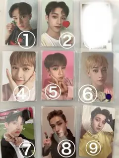 straykids バンチャン　トレカ