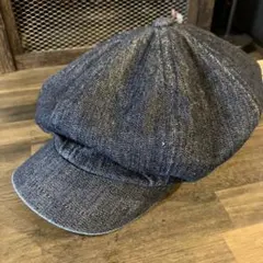 STUDIO D'ARTISAN ダルチザン デニムキャスケット 刺繍 帽子