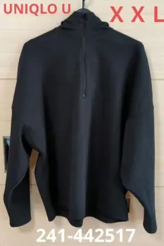 ハーフジップ パーカー