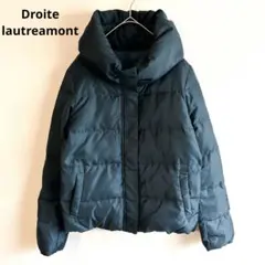 5814【M】ドロワットロートレアモン ダウンコート　ショート丈ジャケット　冬