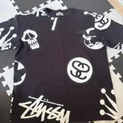 STÜSSY ブラック Tシャツ Mサイズ