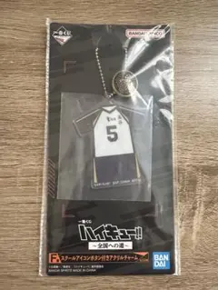 ハイキュー!!一番くじ　スクールアイコンボタン付きアクリルチャーム　赤葦