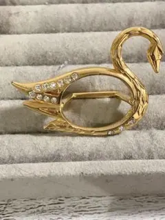 美品】スワロフスキースワンピアス クリスタルローズゴールド5144289箱 