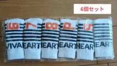 VIVA HEARTのアイアンヘッドカバー 6個セット