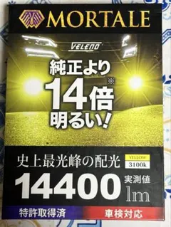 VELENO LEDフォグランプ イエロー