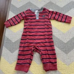 ⑧carter's 9カ月　ロングロンパース