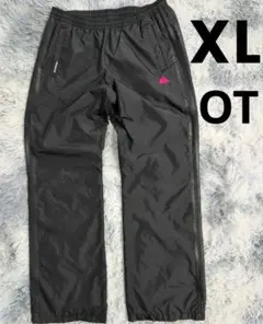 アディダス ウィンドパンツシャカシャカ黒 ピンク3本ラインclimaproofのサムネイル