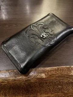 元本有り　激シボ　クロムハーツ　REC F ZIP BSフレア　ウォレットのサムネイル