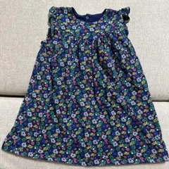 《週末お値下げ》PETIT BATEAU 花柄ワンピース 36m/95cm